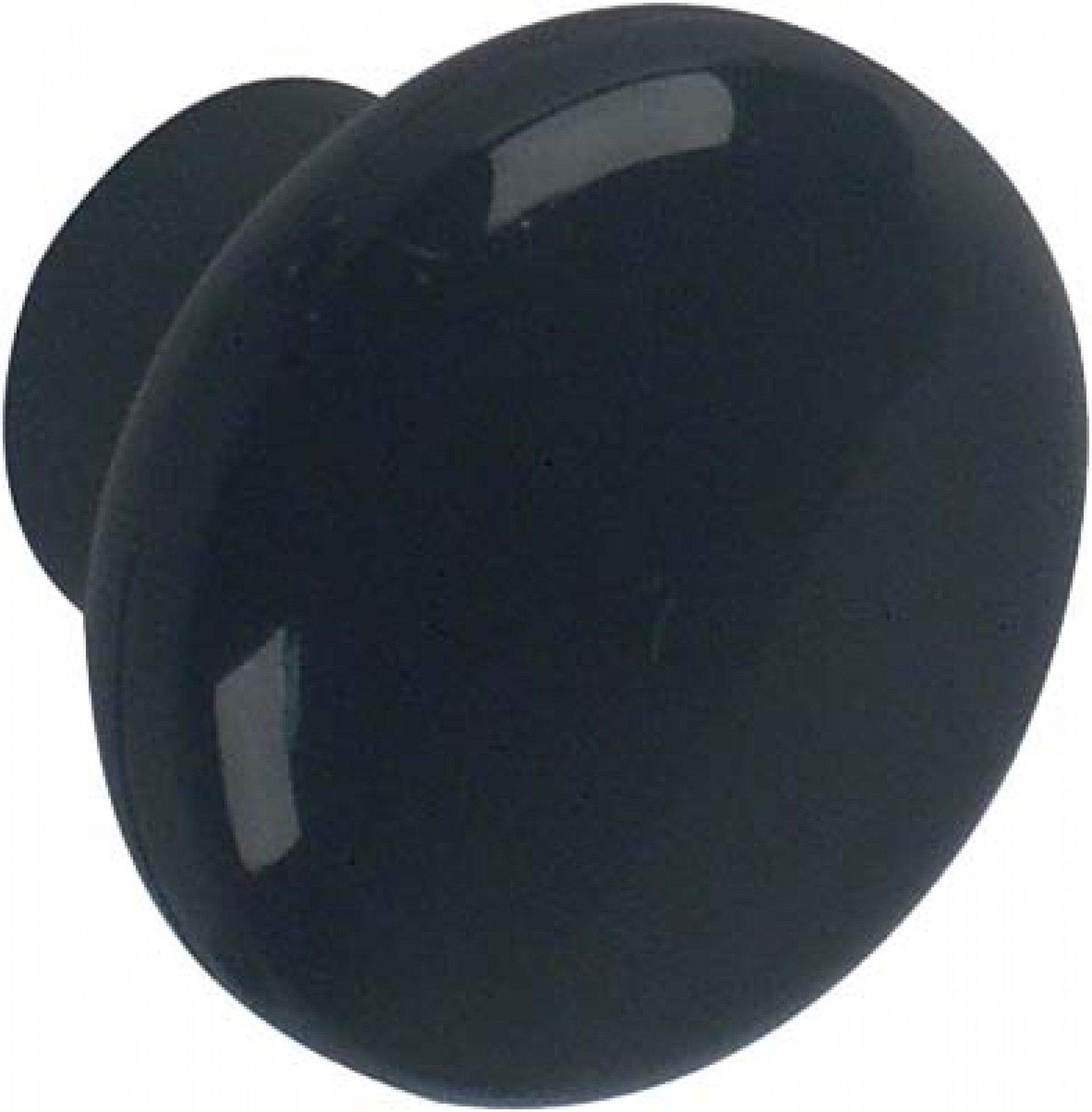 Puxador De Móvel Plástico Preto 35mm