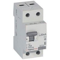 Interruptor Diferencial 2p 25a 30 Ma Ac LEGRAND Interruptor Diferencial 2p 25a 30 Ma Ac LEGRAND