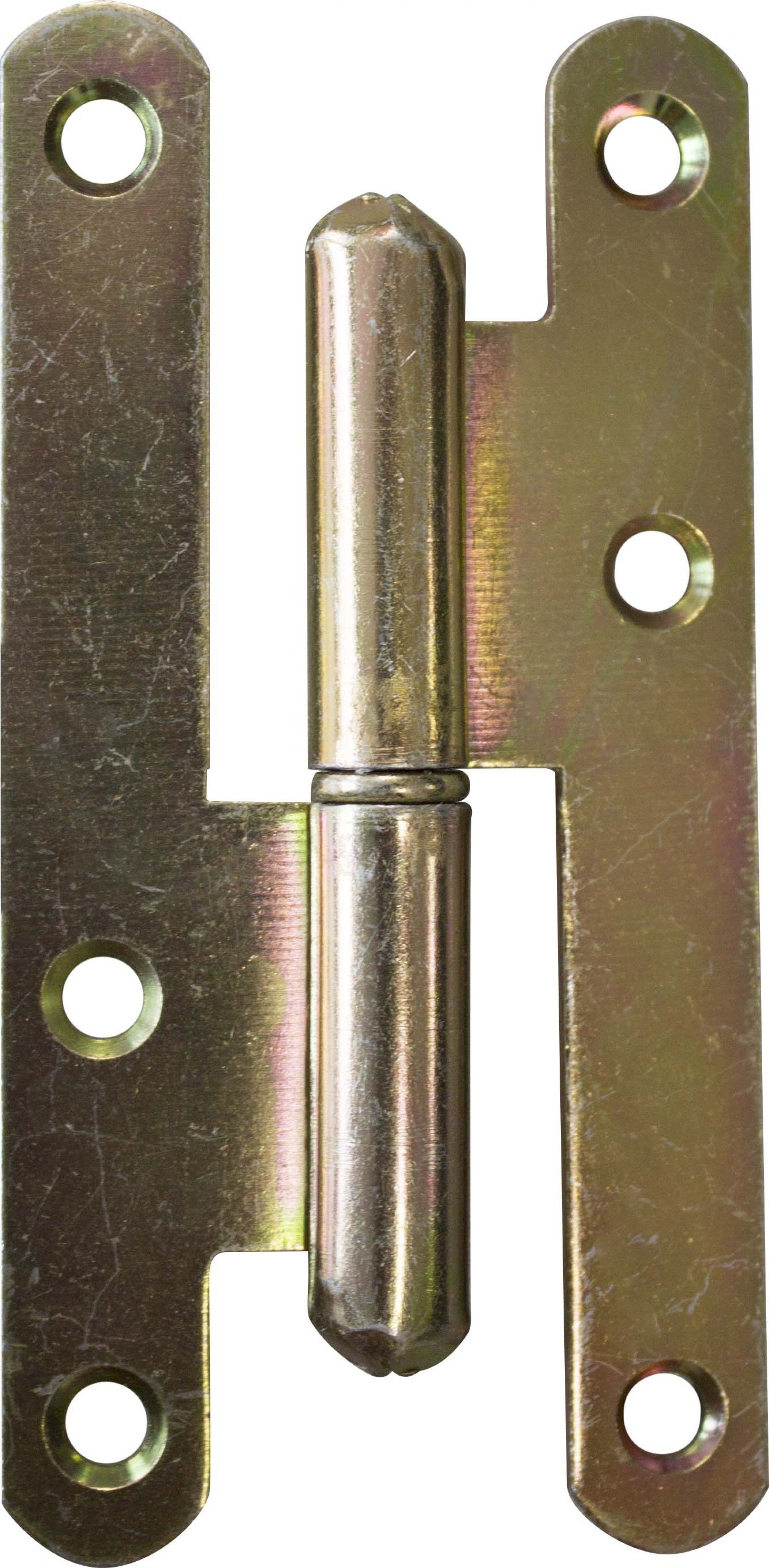 Dobradiça 80x40mm Esquerda