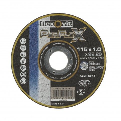 Disco Flexovit 115x1.0x22 Bl 10 Un Disco Flexovit 115x1.0x22 Bl 10 Un