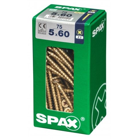 SPAX CP YELLOX 5x60mm L SPAX CP YELLOX 5x60mm L