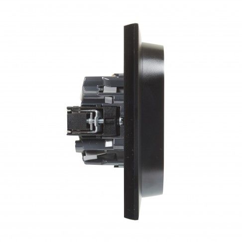 Tomada Dupla C/Terra Srie Nilo Step Antracite