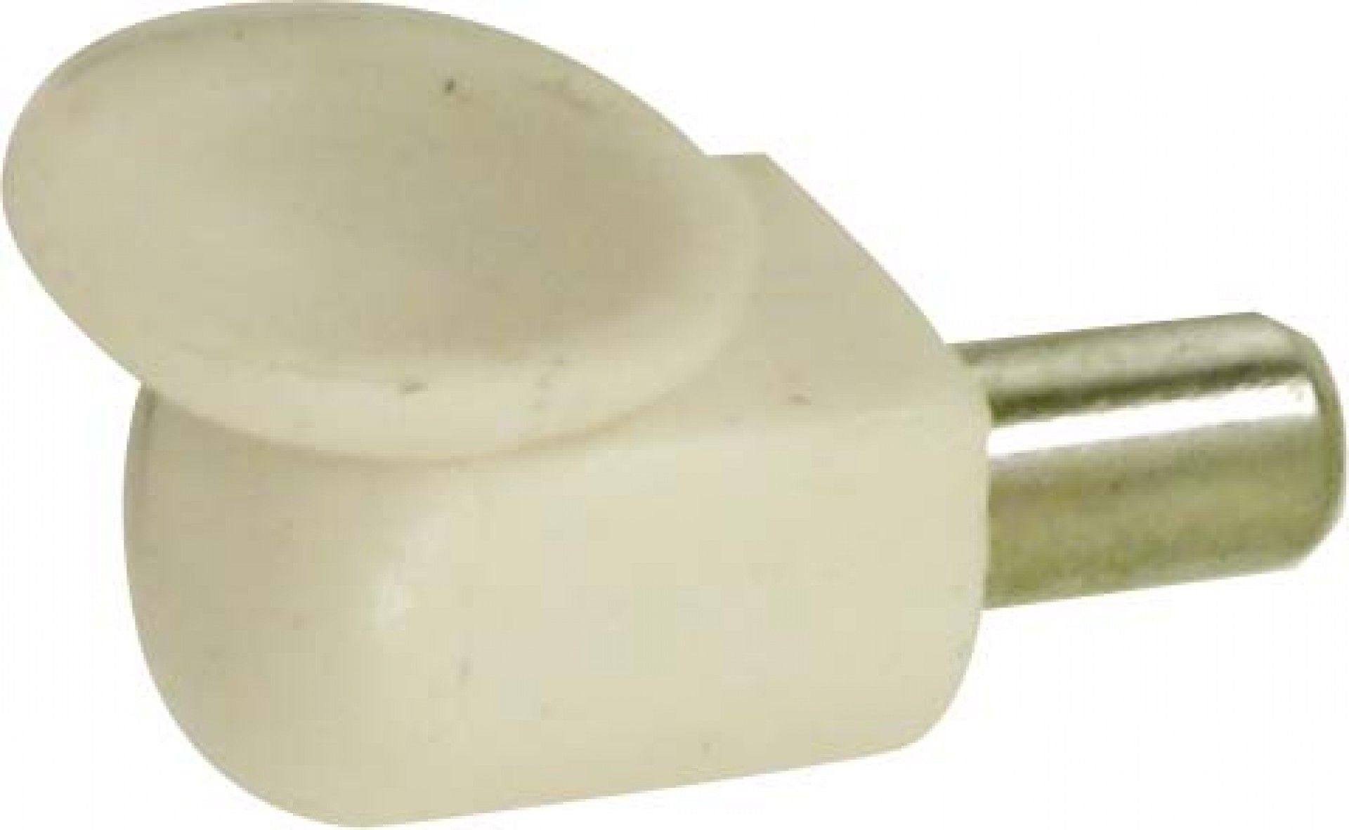 Tacos de Encastrar com Ventosa Branco