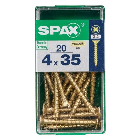 SPAX CP YELLOX 4x35mm S SPAX CP YELLOX 4x35mm S