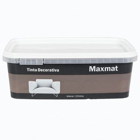 Tinta Decorativa 2,5L Castanho  SãoTomé Tinta Decorativa 2,5L Castanho  SãoTomé