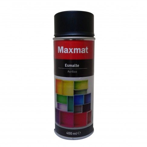 Spray Maxmat RAL 9005 Preto Mate Spray Maxmat RAL 9005 Preto Mate