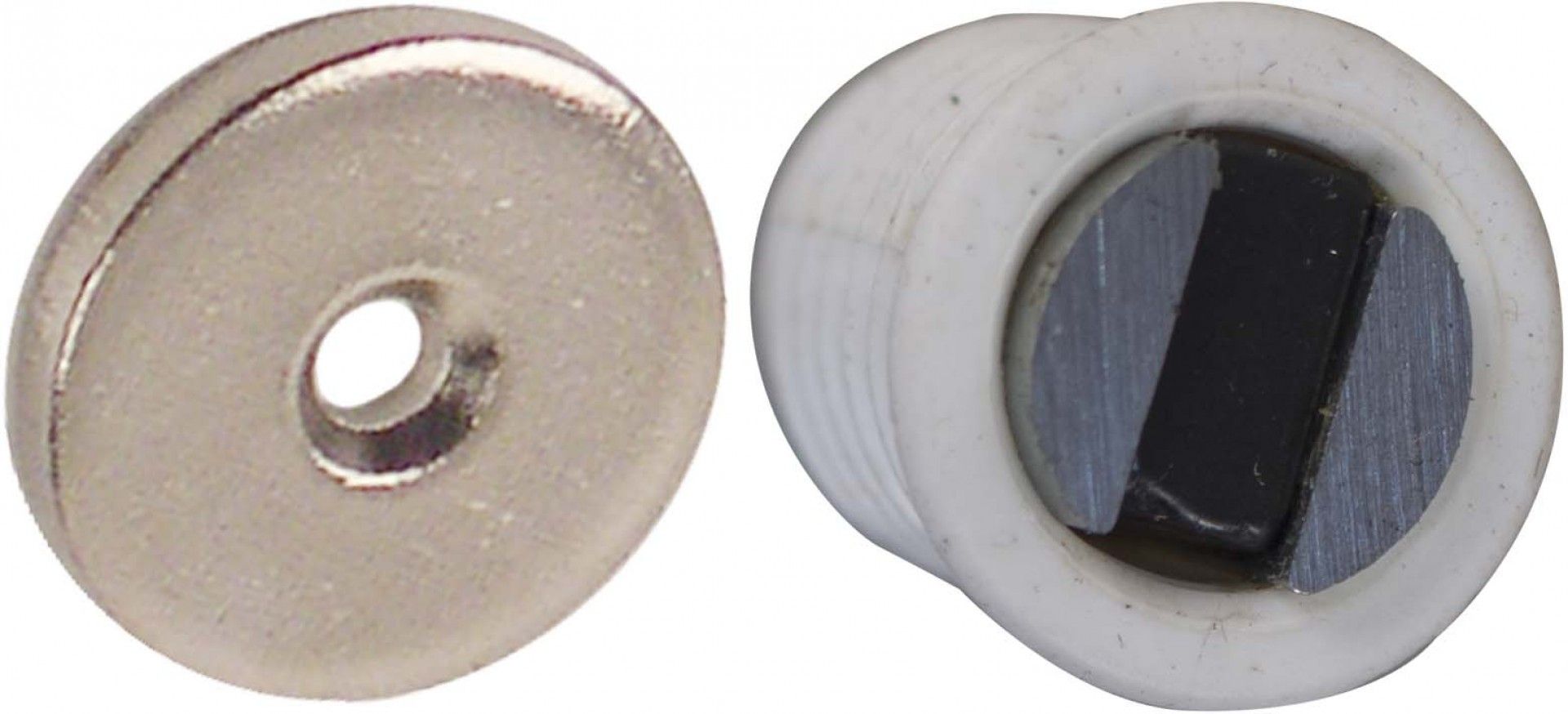 Trinco Magnético Ajustável Branco