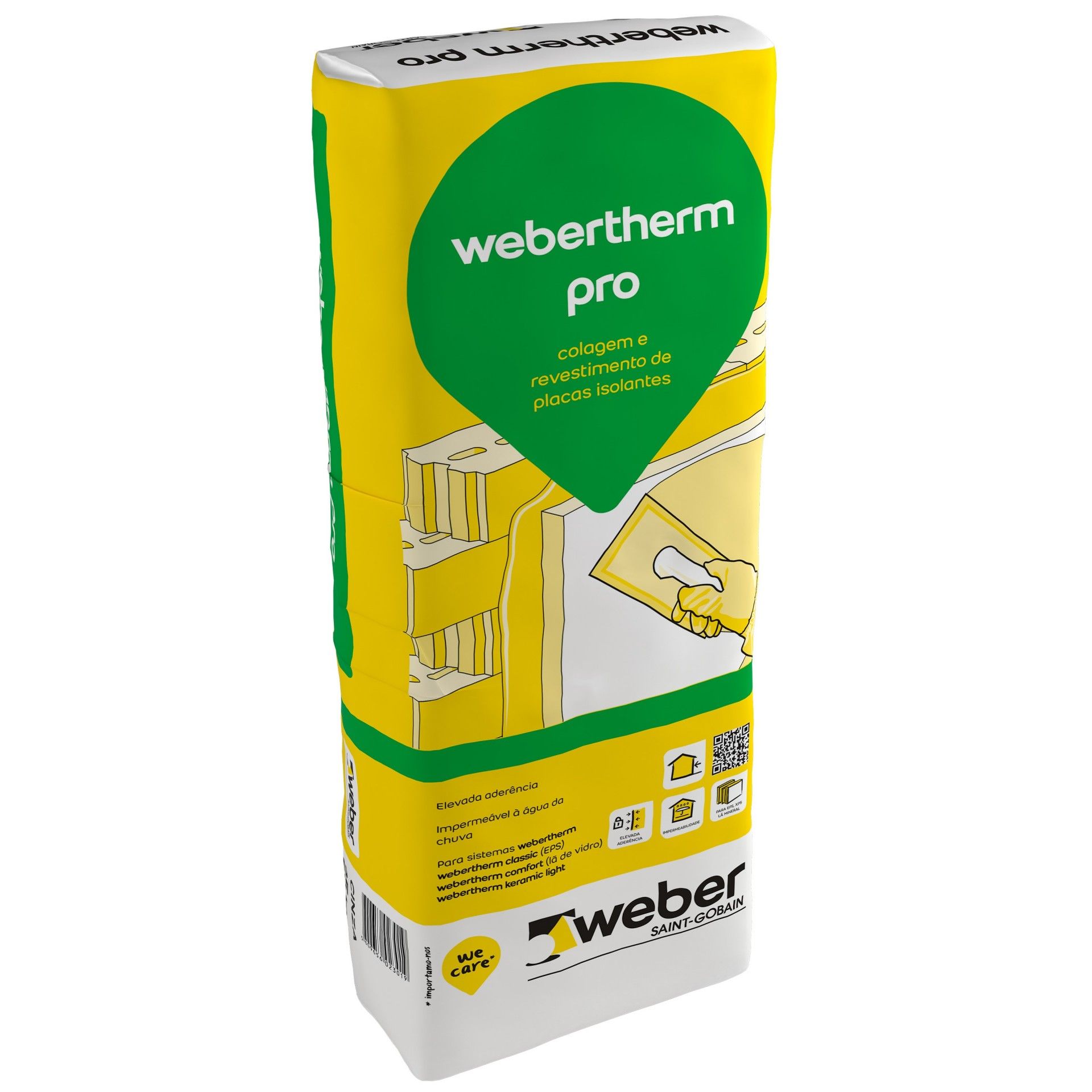 Argamassa Etics Weber.Therm Pro 25Kg