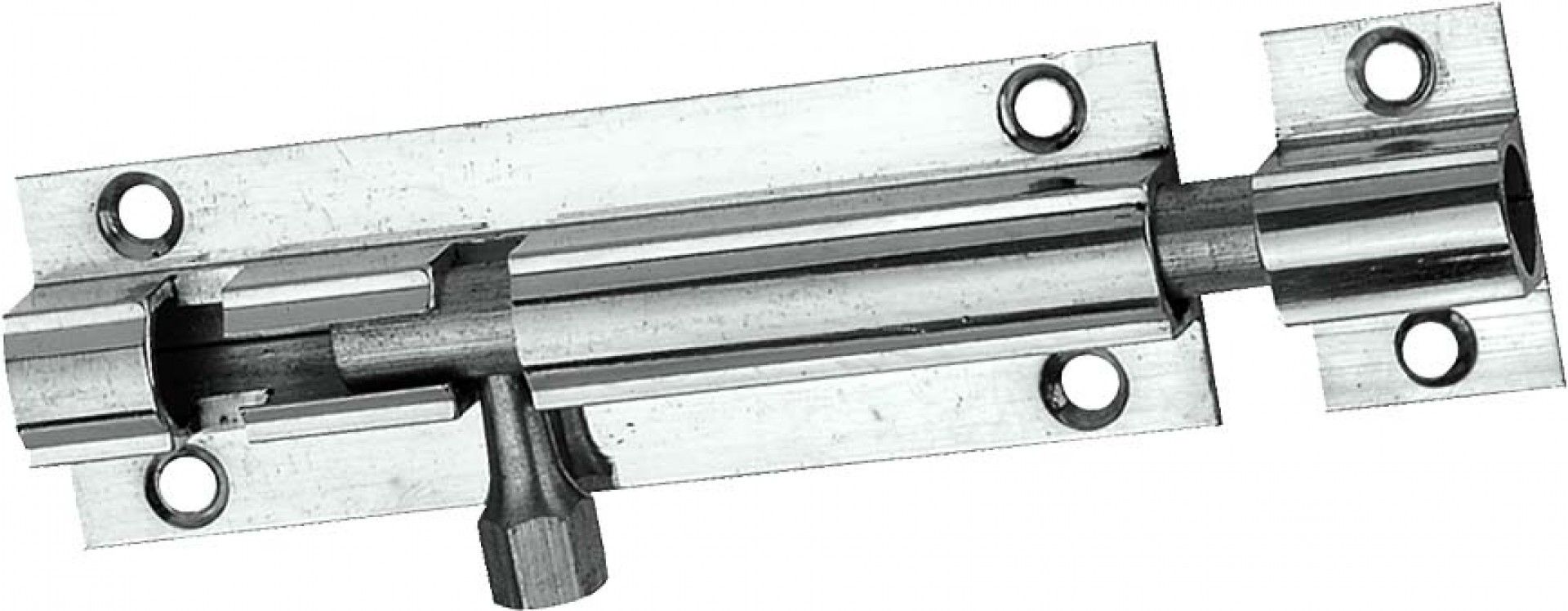 Fecho de Culatra 38mm Latão Cromado