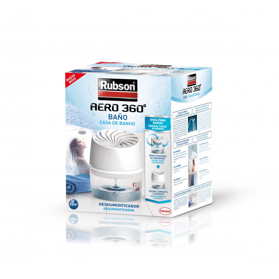 Desumidificador Aero 360� Banho 450g