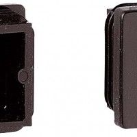 Ponteira Borracha Embutir 30x30mm 4 unidades Ponteira Borracha Embutir 30x30mm 4 unidades