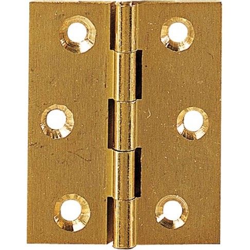 Dobradiça Fiel Latão Polido 40x30mm Dobradiça Fiel Latão Polido 40x30mm