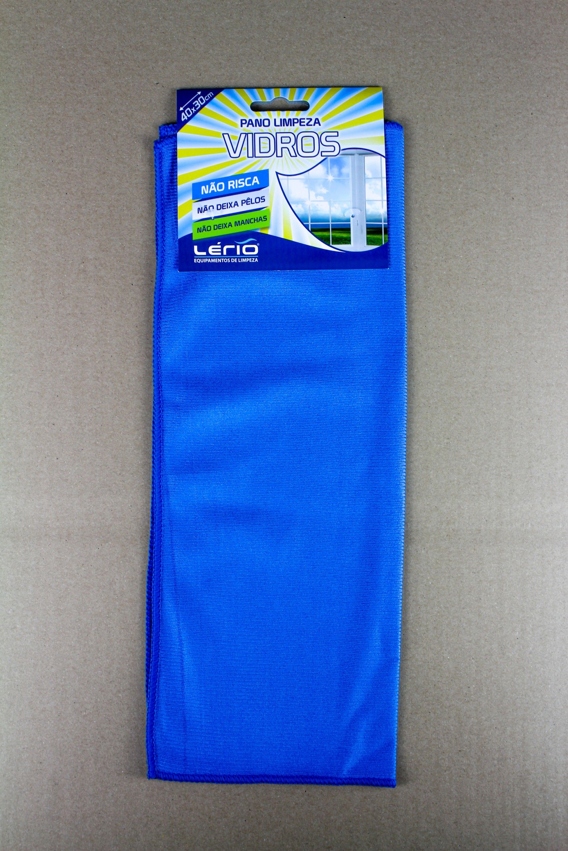 Pano Microfibra Vidros Camurça 30x40cm