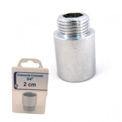 Crescente 3/4' 2cm Cromado Crescente 3/4' 2cm Cromado