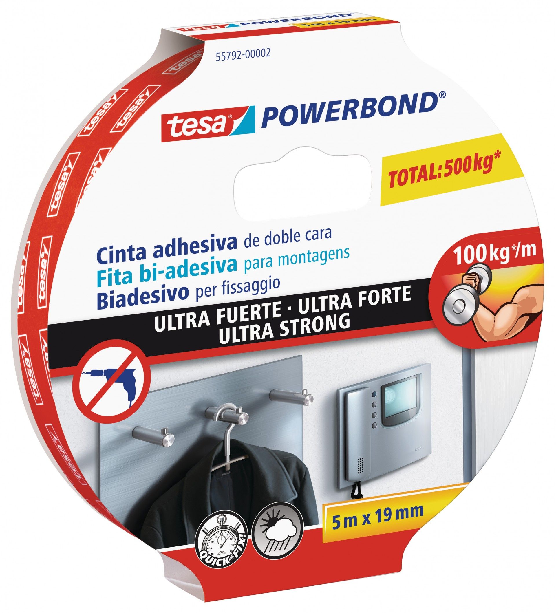 Fita Powerbond Dupla face Ultra-Forte