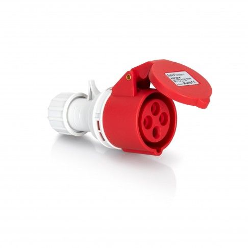 Ficha Industrial Móvel Fêmea 3p+T 16a Ficha Industrial Móvel Fêmea 3p+T 16a