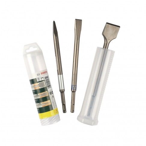 Ponteiro + Cinzel e Pá 3 Peças Ponteiro + Cinzel e Pá 3 Peças