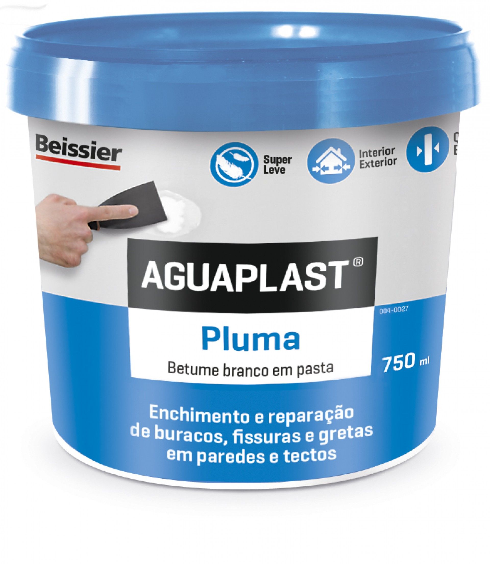 Massa AGUAPLAST Pluma Pasta 750ml