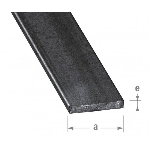Perfil plano aço 30x6mm - 2m Perfil plano aço 30x6mm - 2m