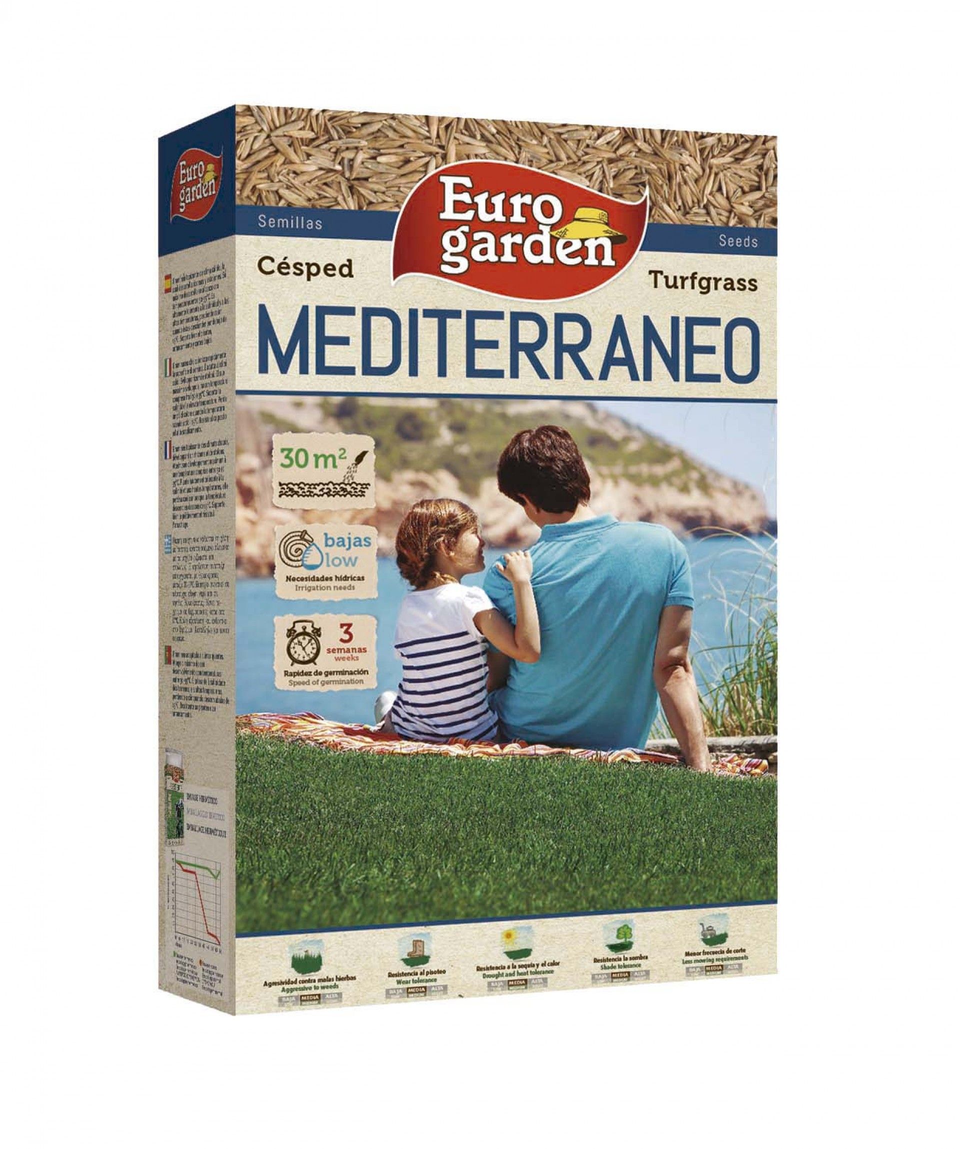 Sementes De Relva Mediterrânea 1kg