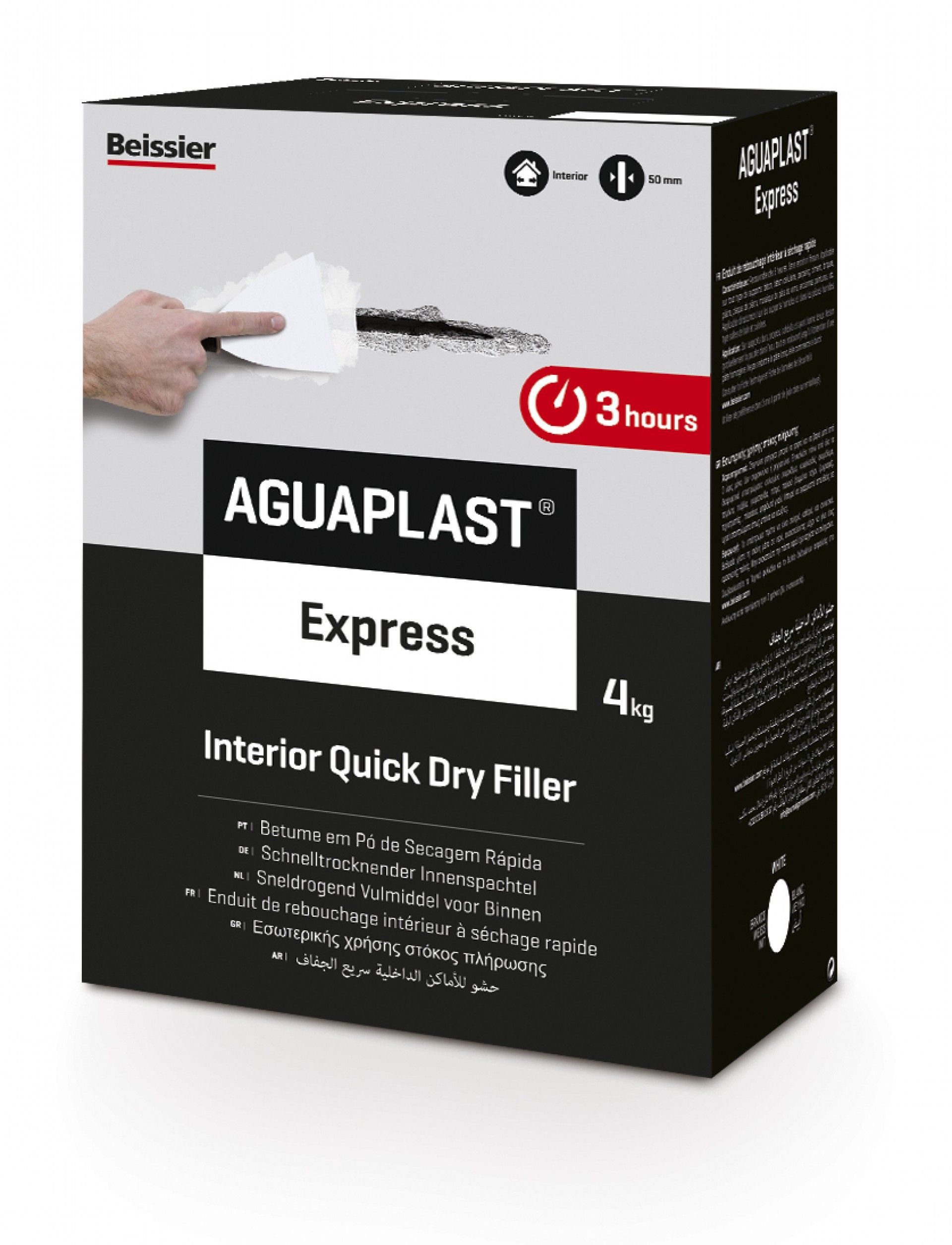 Massa AGUAPLAST Express Pó 4Kg