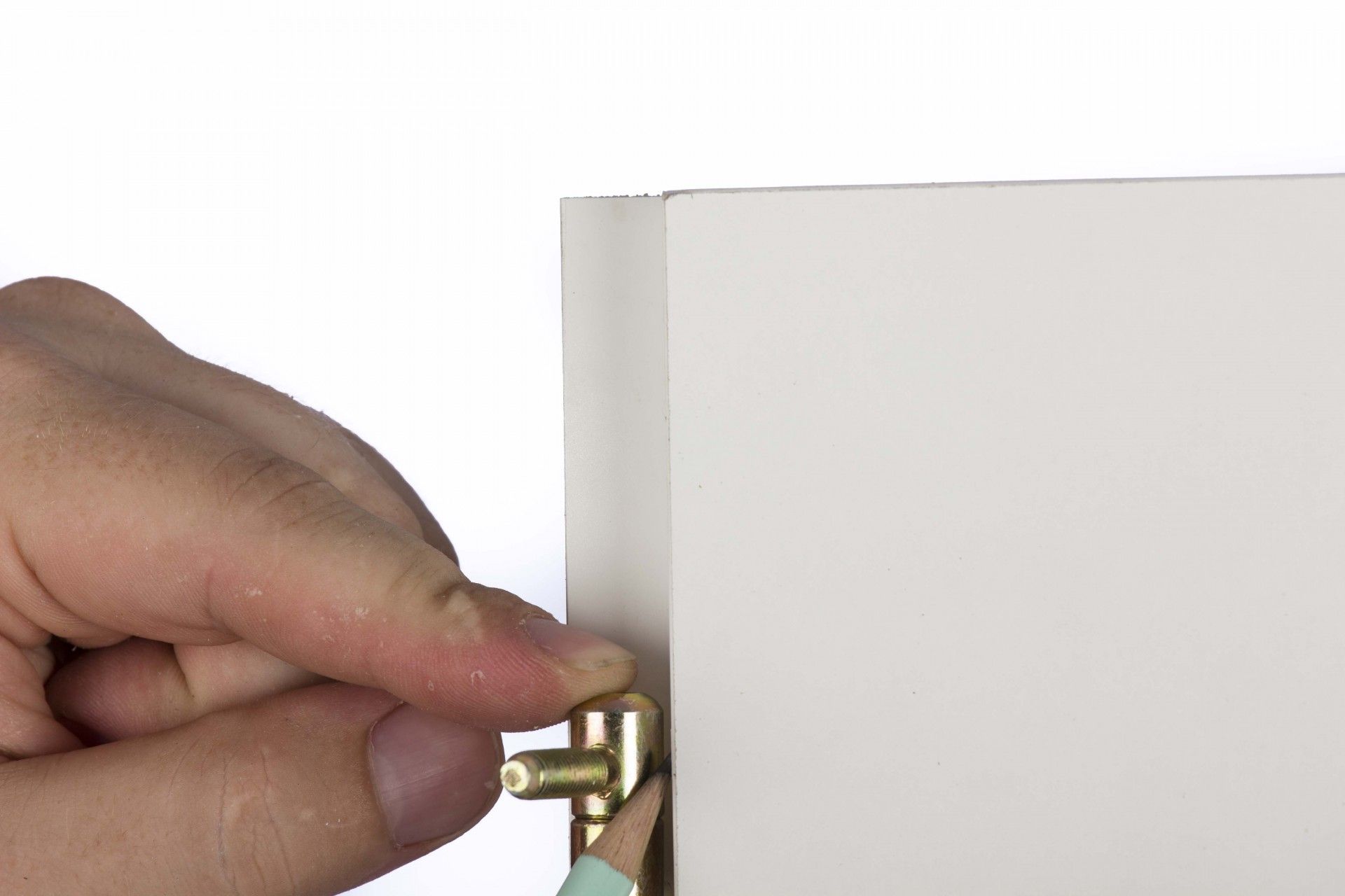 Dobradiça de Cachimbo Niquelado