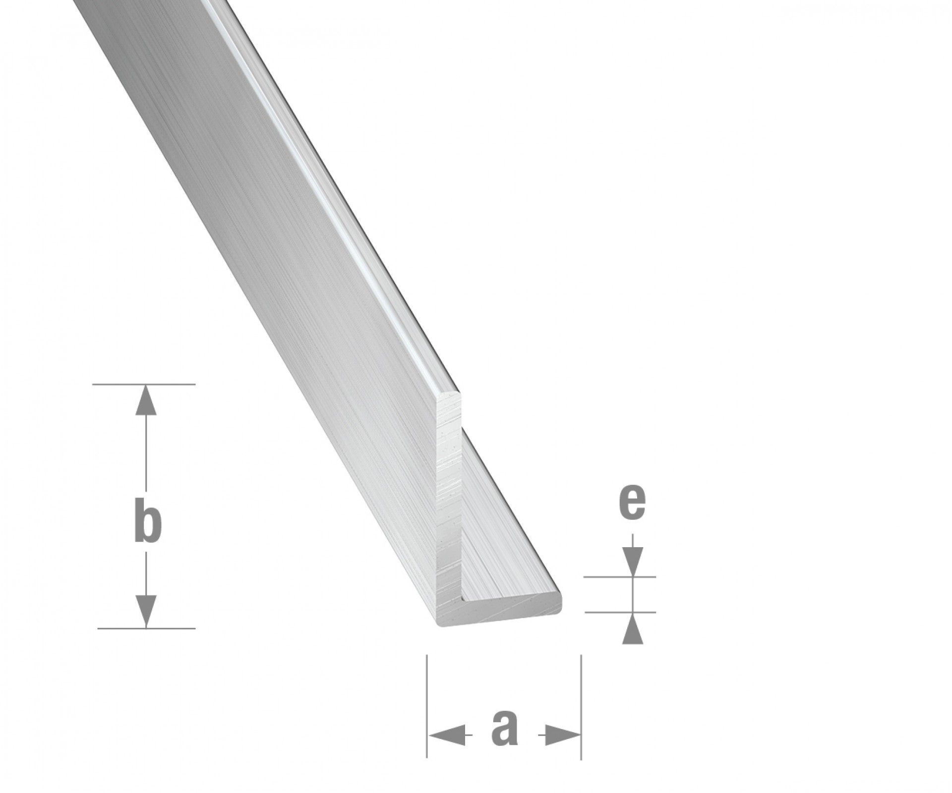 Cantoneira Aluminio 20x30mm-2m