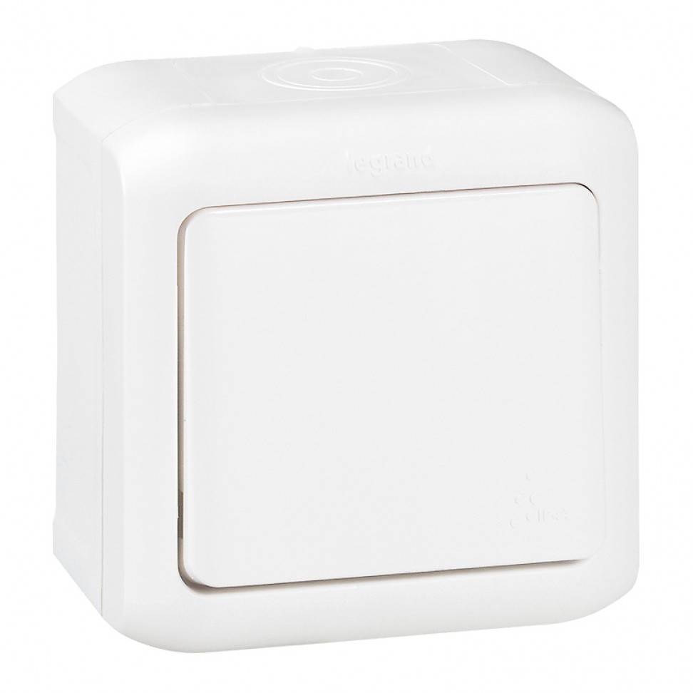 Comutador Escada Série Forix Ip44 Branco Comutador Escada Série Forix Ip44 Branco