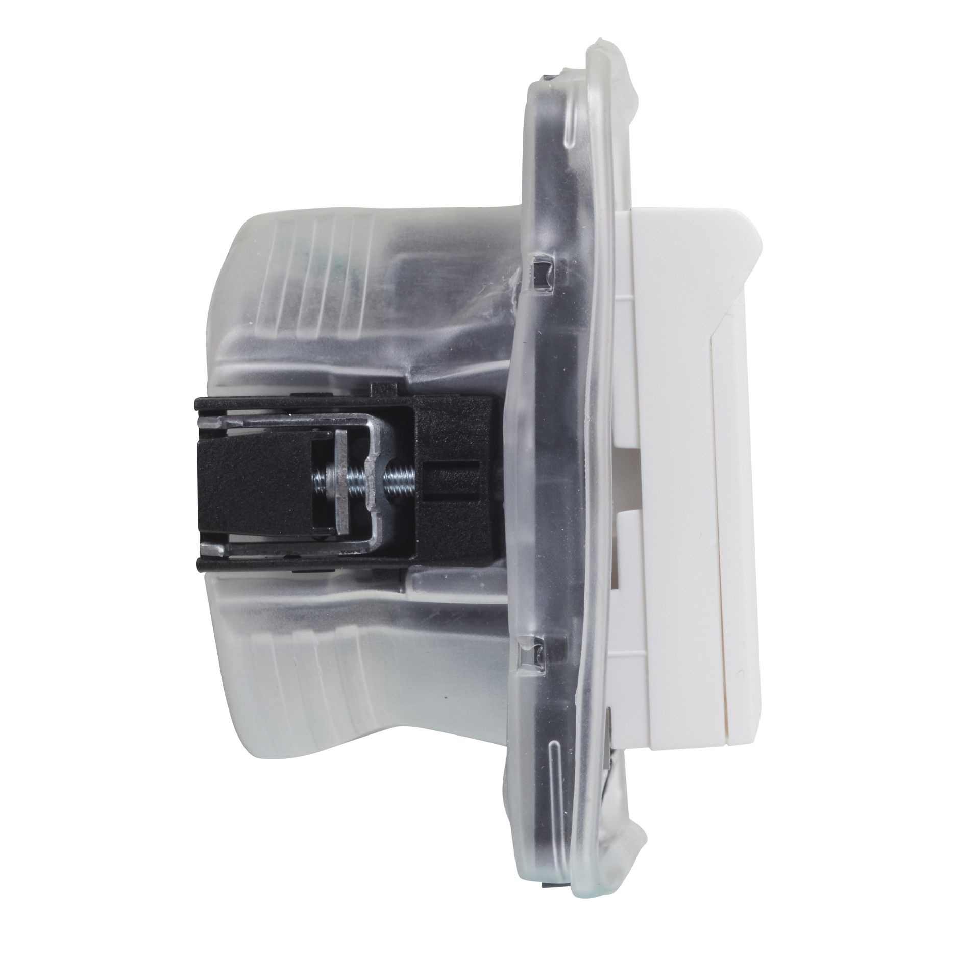 Tomada 2p+T Ip44 Série Niloé Step Branco