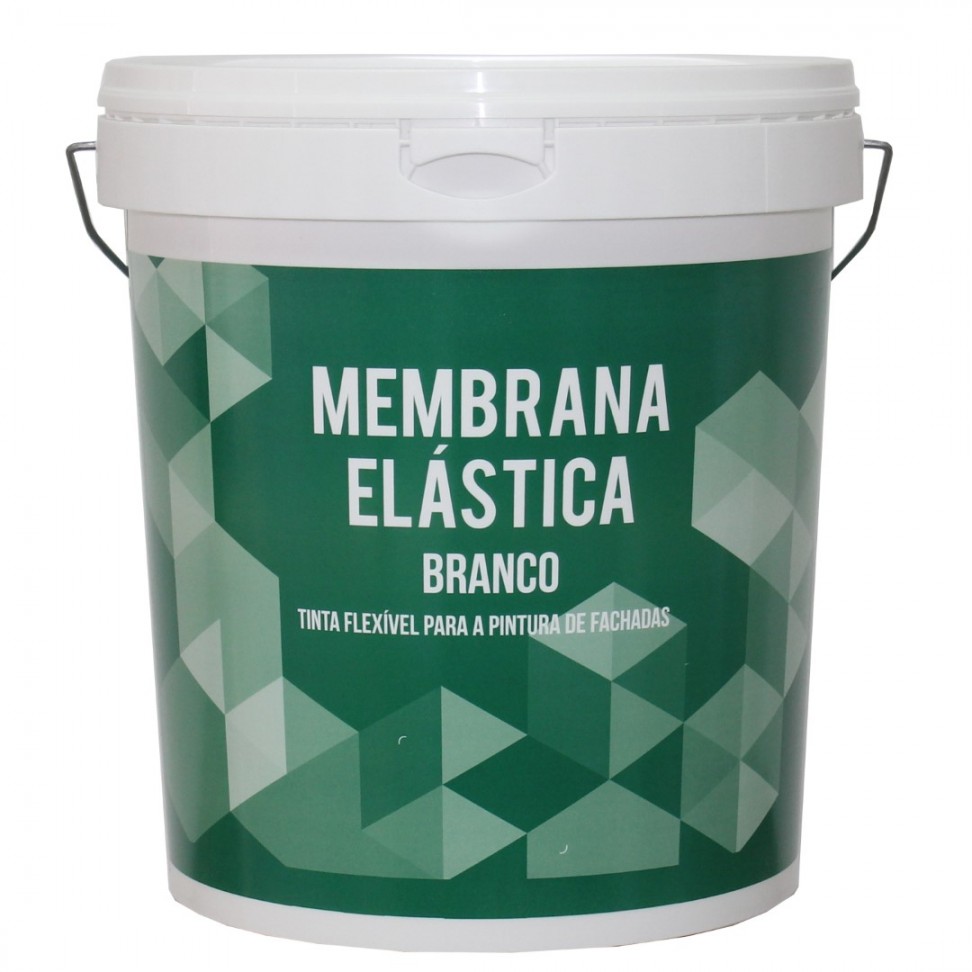 Tinta Económica Membrana Elástica Branca 15L Tinta Económica Membrana Elástica Branca 15L