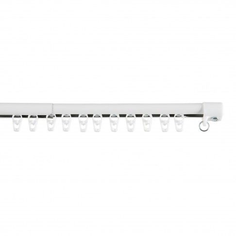 Calha Basic Extensível Branco 210-390cm Calha Basic Extensível Branco 210-390cm