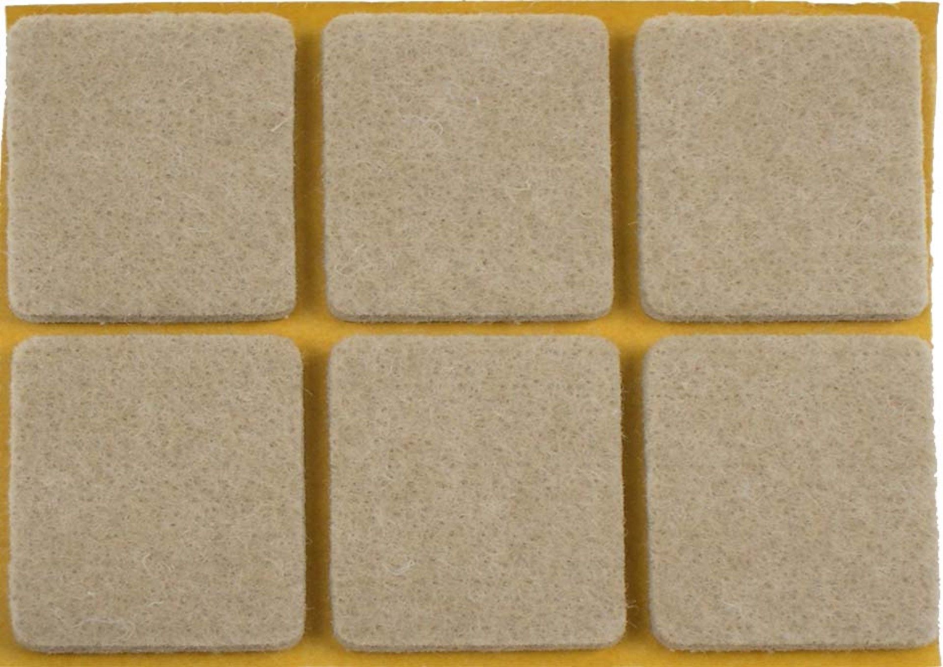 Feltros Adesivos Super 25x25mm 9 unidades