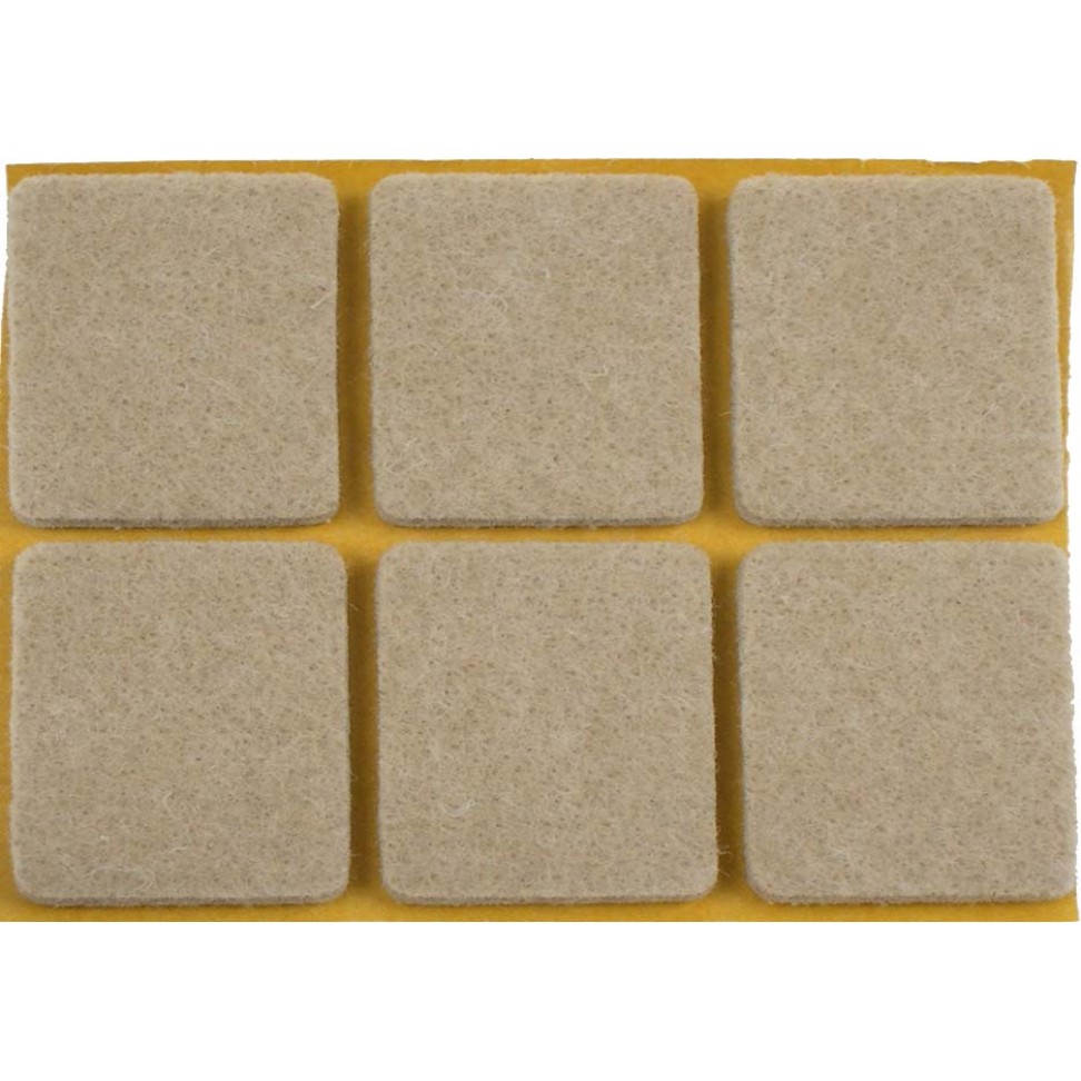 Feltros Adesivos Super 25x25mm 9 unidades Feltros Adesivos Super 25x25mm 9 unidades