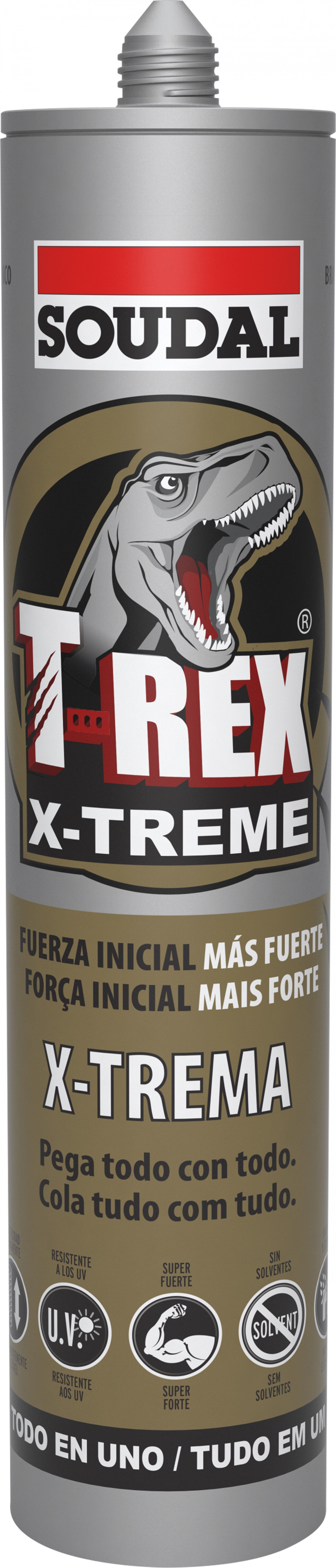 Cola & Veda T-REX X-TREME Branco 290ml
