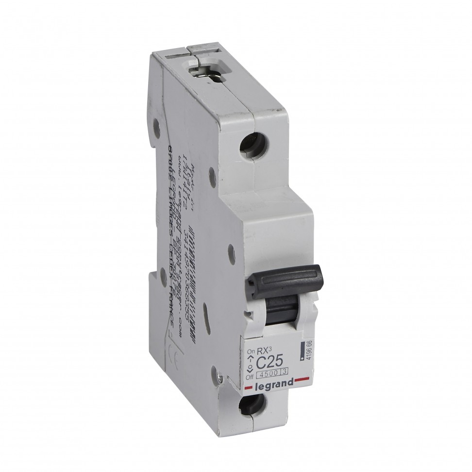 Disjuntor Rx3 1p 25a 4.5ka LEGRAND Disjuntor Rx3 1p 25a 4.5ka LEGRAND