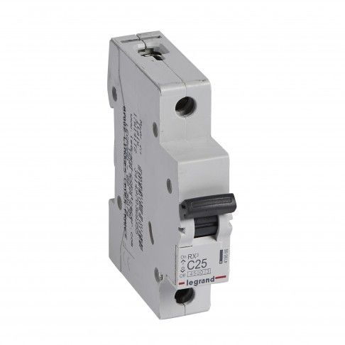 Disjuntor Rx3 1p 25a 4.5ka LEGRAND Disjuntor Rx3 1p 25a 4.5ka LEGRAND