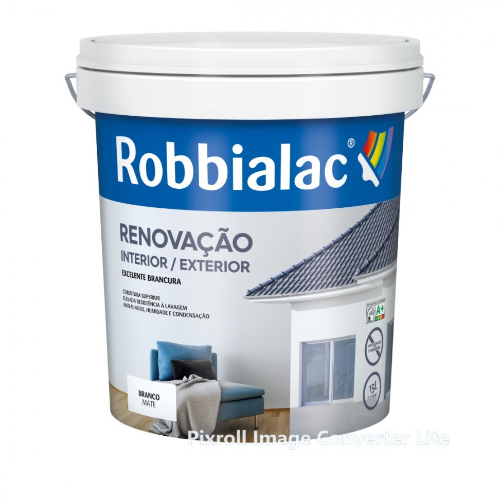 Tinta Renovação Anti Fungos Branca 15L Tinta Renovação Anti Fungos Branca 15L