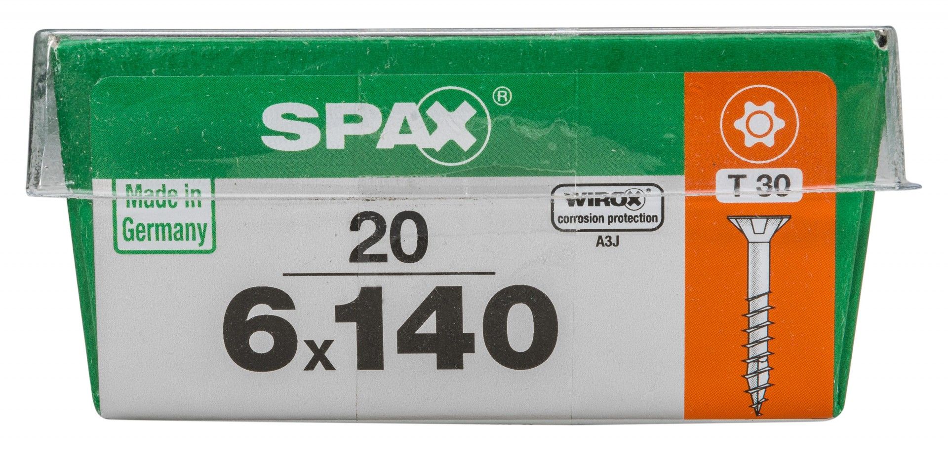 SPAX TRX CP WIROX 6x140mm STK L