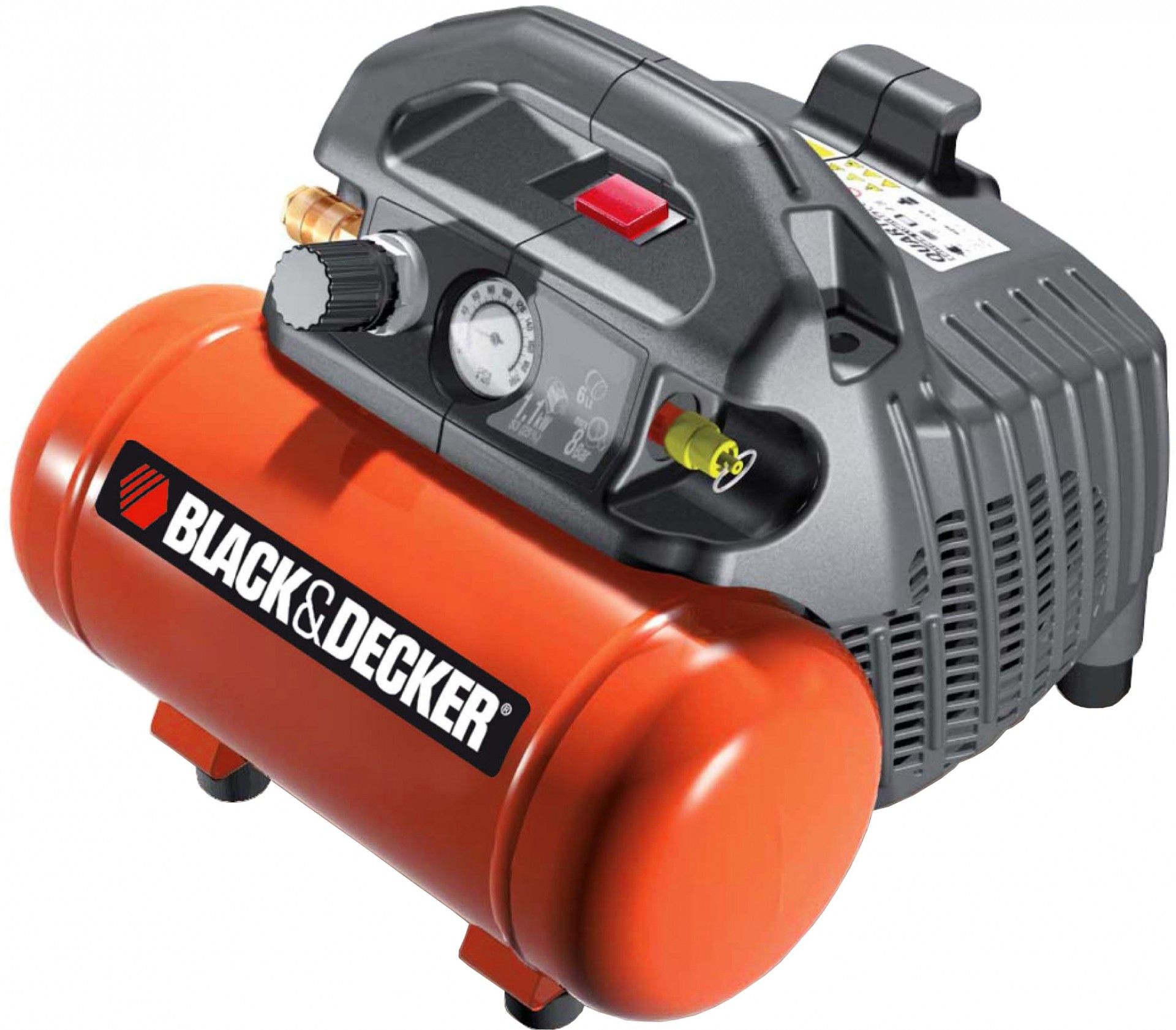 Compressor 6L BLACK+DECKER 0,5HP