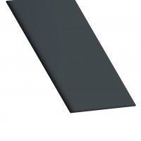 Perfil plano PVC cinzento 50x2mm - 2,6m Perfil plano PVC cinzento 50x2mm - 2,6m