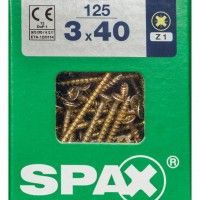 SPAX CP YELLOX 3x40mm L SPAX CP YELLOX 3x40mm L