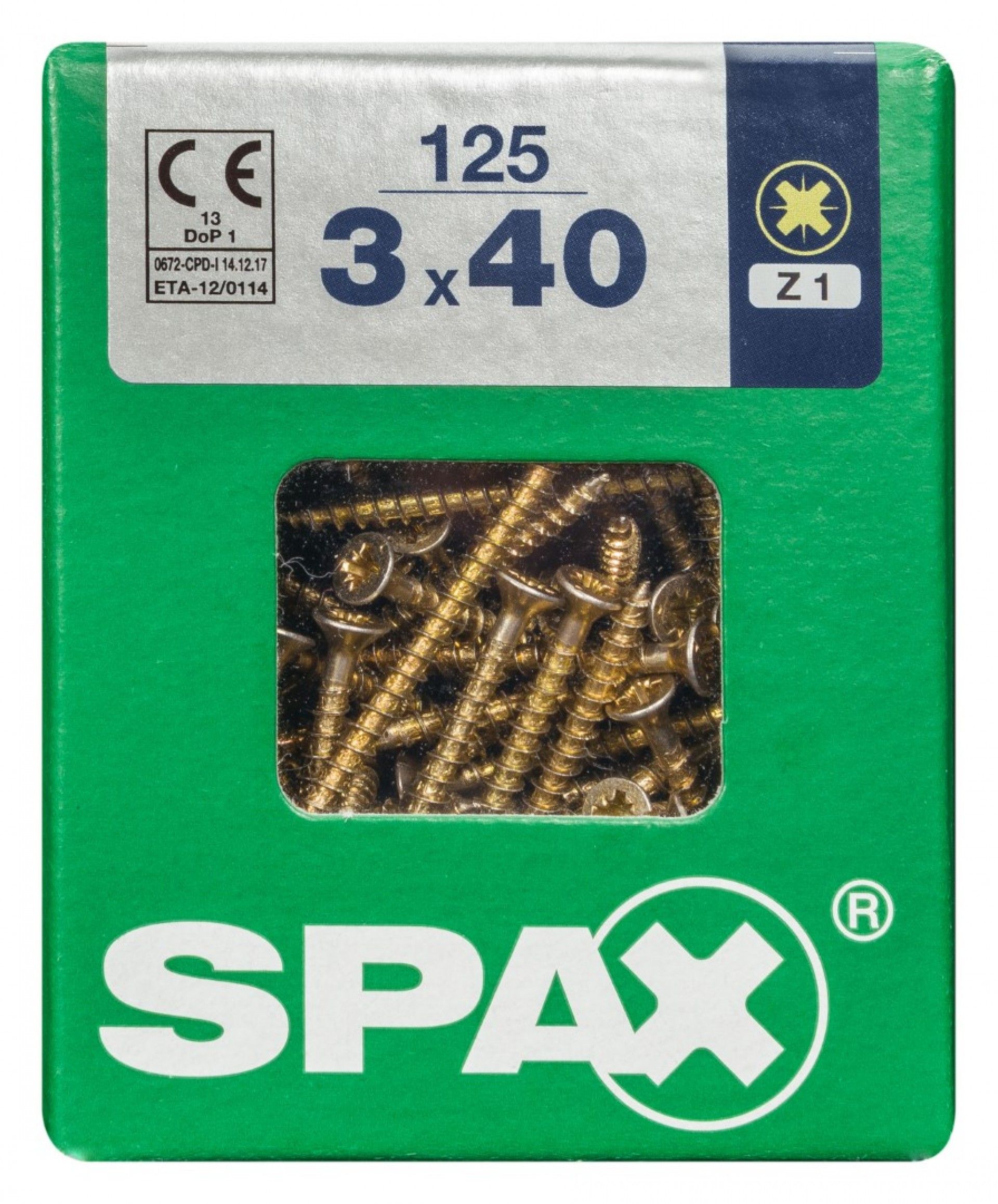 SPAX CP YELLOX 3x40mm L