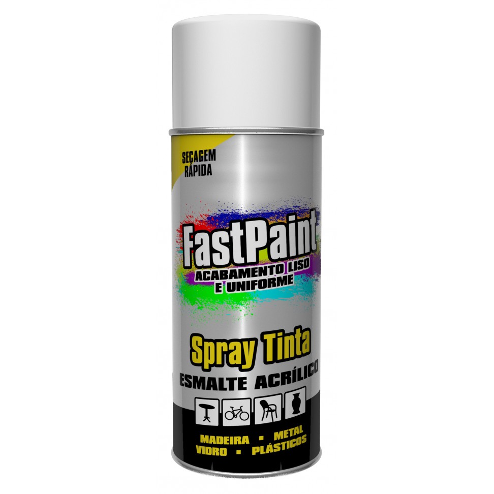 Spray Fastpaint Ral 9010 Branco Mate 400ml