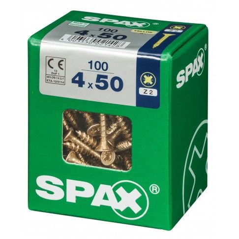 SPAX CP YELLOX 4x50mm L SPAX CP YELLOX 4x50mm L