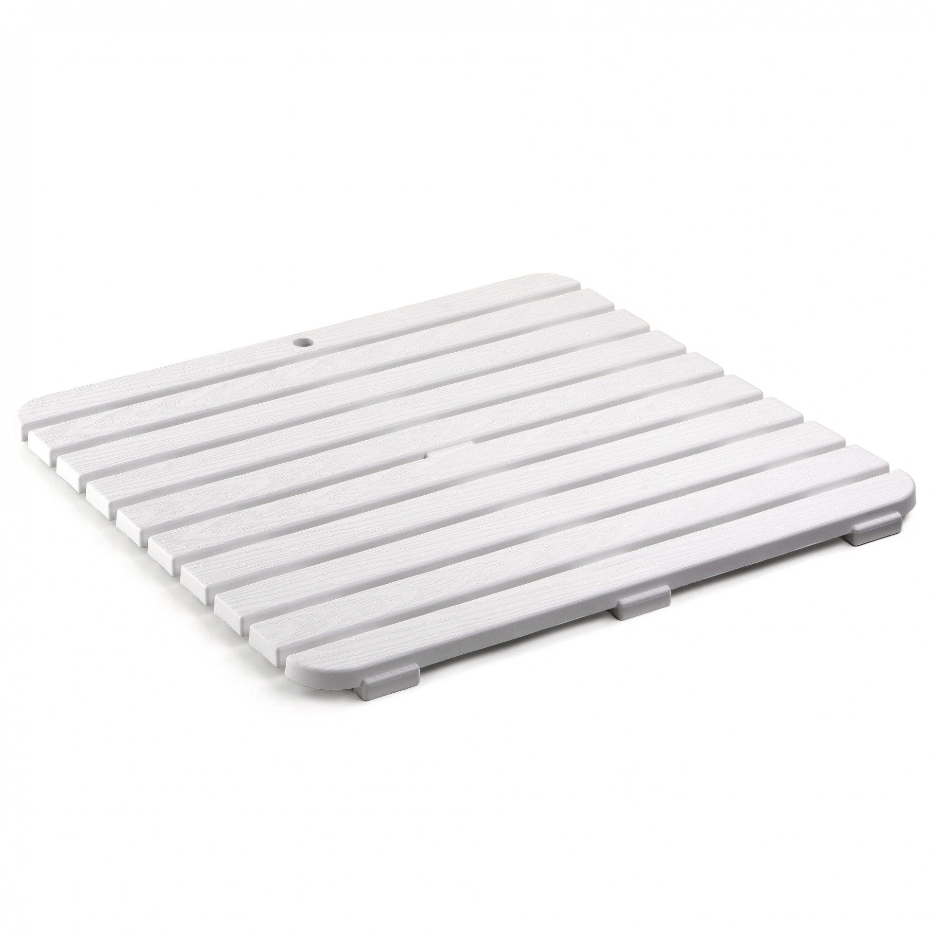 Estrado Duche 55x55cm Branco