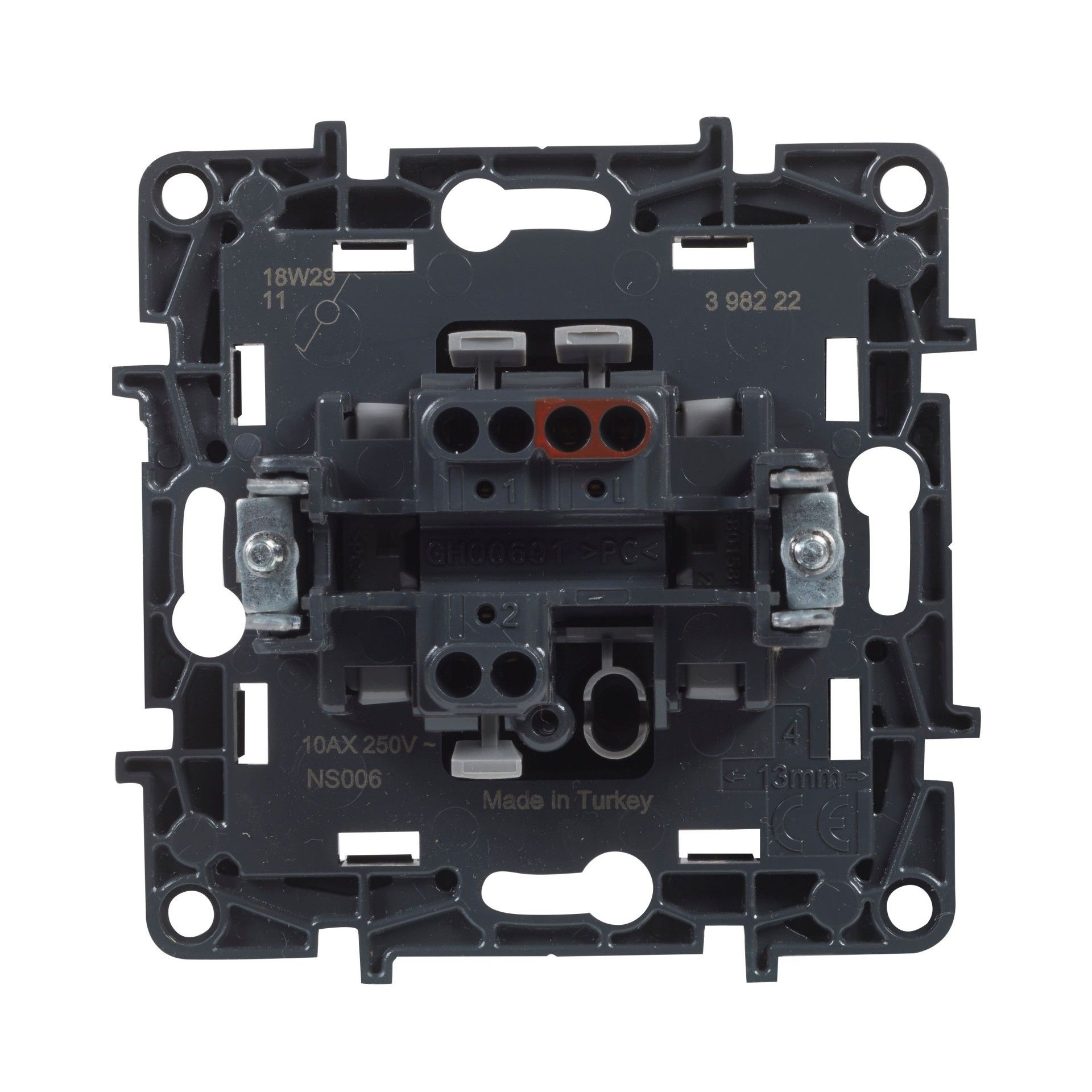 Interruptor/Comutador Escada Série Niloé Step Antracite