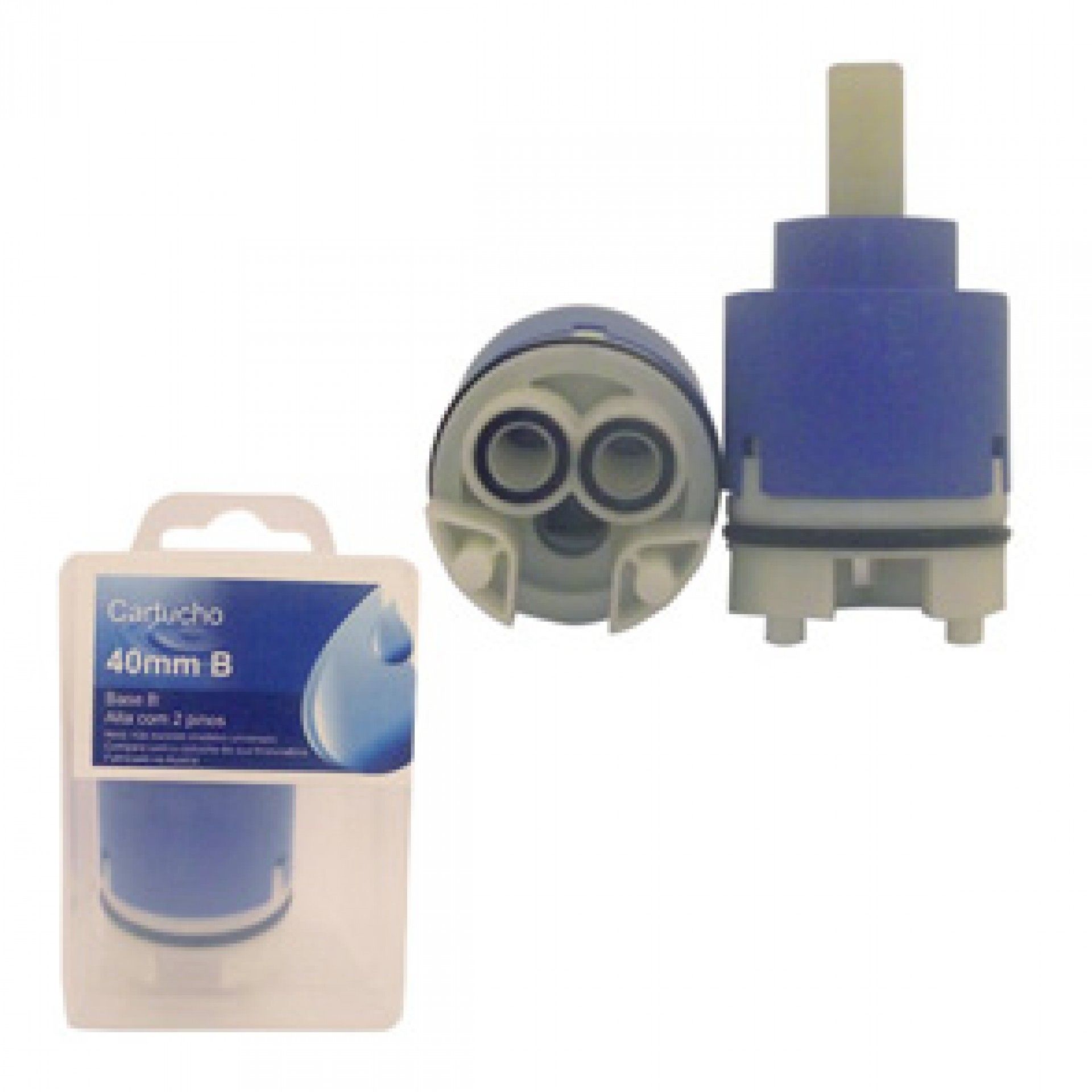 Cartucho 40 Mm Alto 2pinos