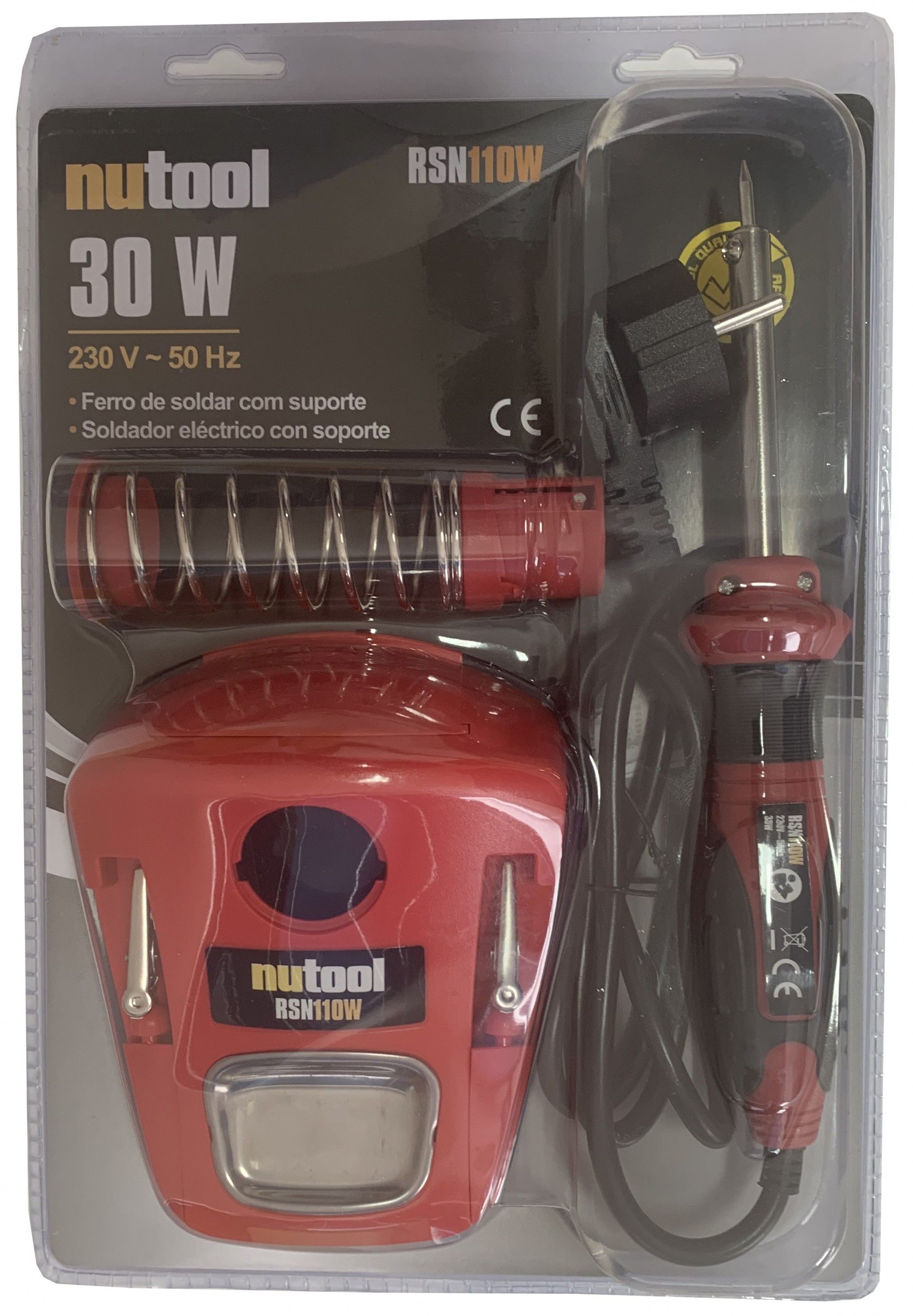 Ferro de Soldar 30W com Apoio