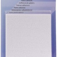 Proteção Adesiva Feltro 80x95mm Branco Proteção Adesiva Feltro 80x95mm Branco