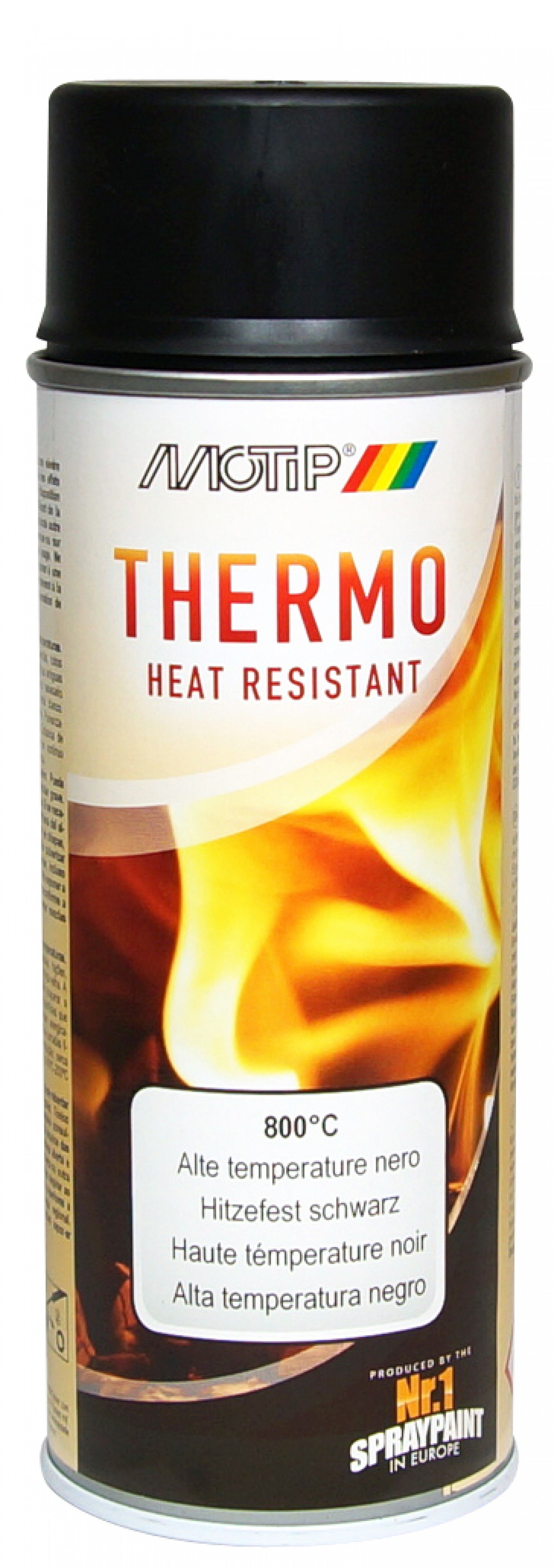 Spray Motip Alta Temperatura Preto